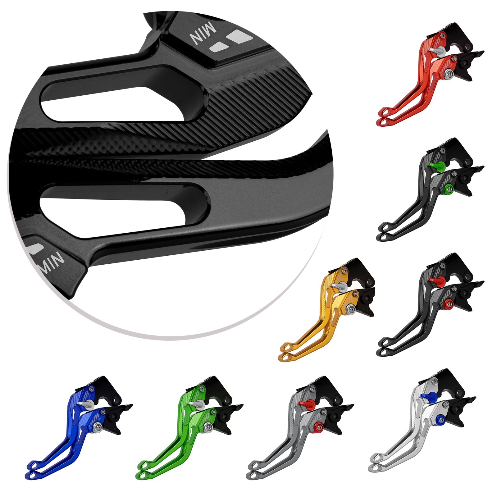 CNC Clutch Brake Levers For Kawasaki Ninja 400 2018-2020 NINJA 300R/Z300 2013-18