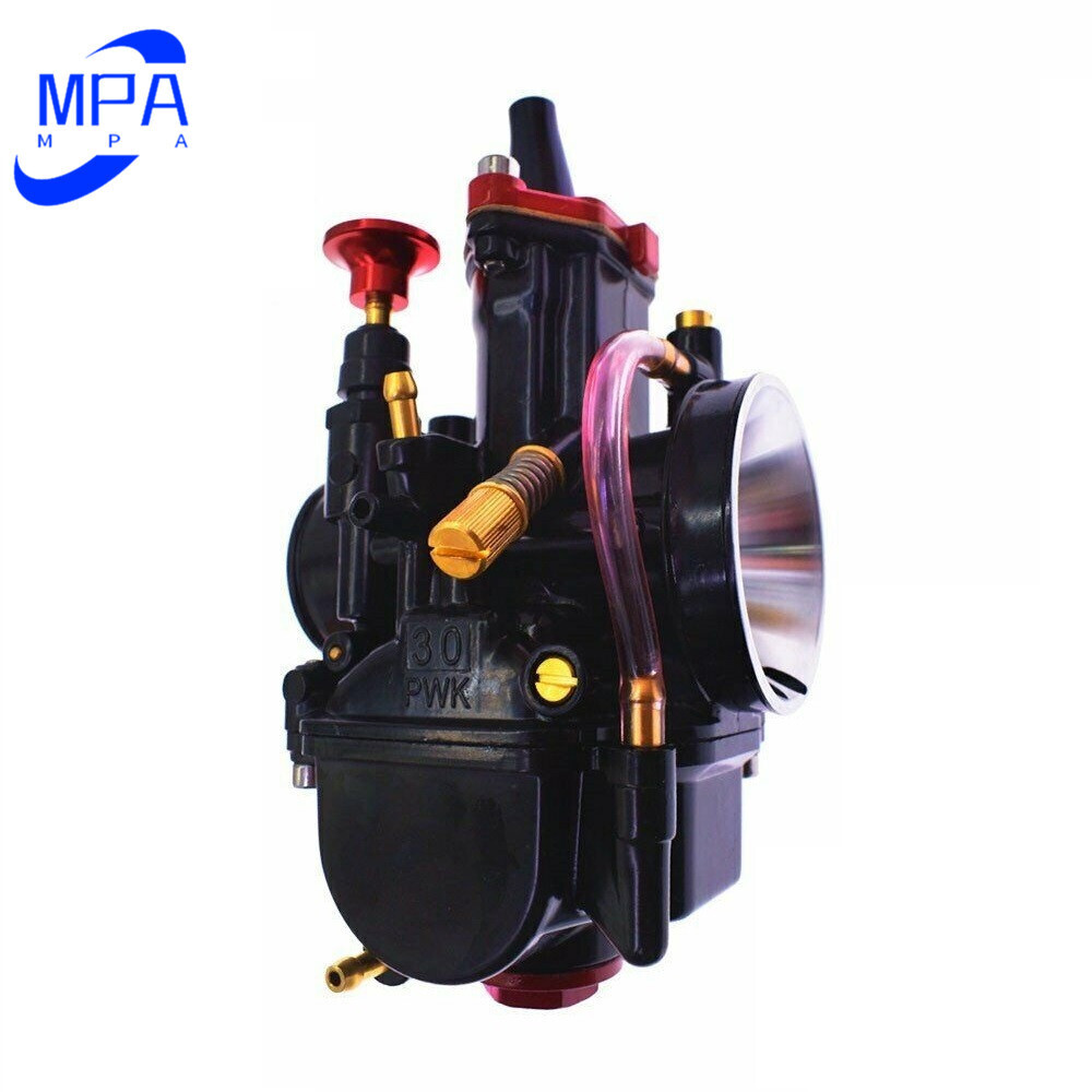 PWK30 Carburetor + Throttle Cable For Keihin Mikuni Dellorto Koso OKO Power Jets