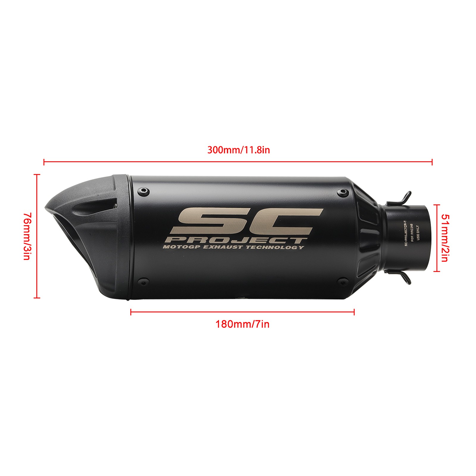 For CF-Moto 450SS 450SR 450NK 2022-2025 Exhaust System Slip On Mid Pipe Muffler