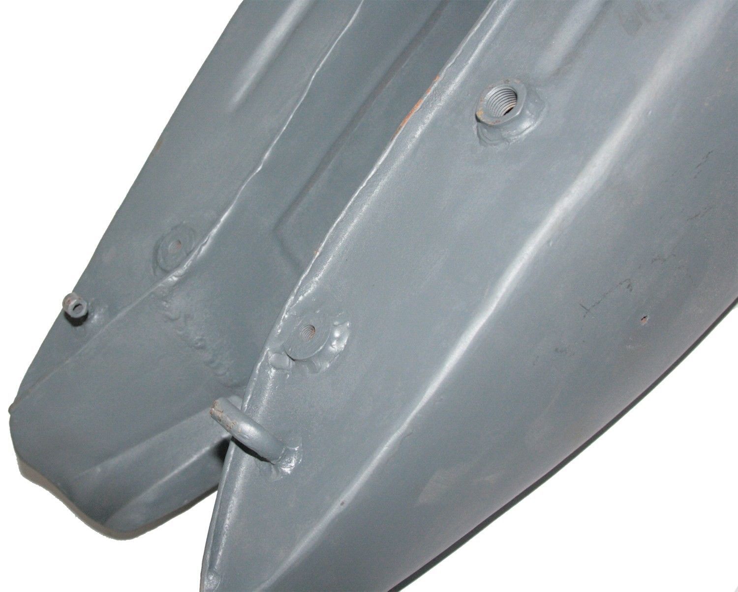 Repro Bare Metal Raw Steel Petrol Fuel Gas Tank Fits BMW R71 Motorcycle