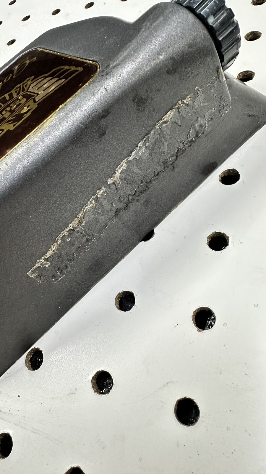 1989 Honda Goldwing GL1500 Center Console Unit With Knob Emblem Volume Channel