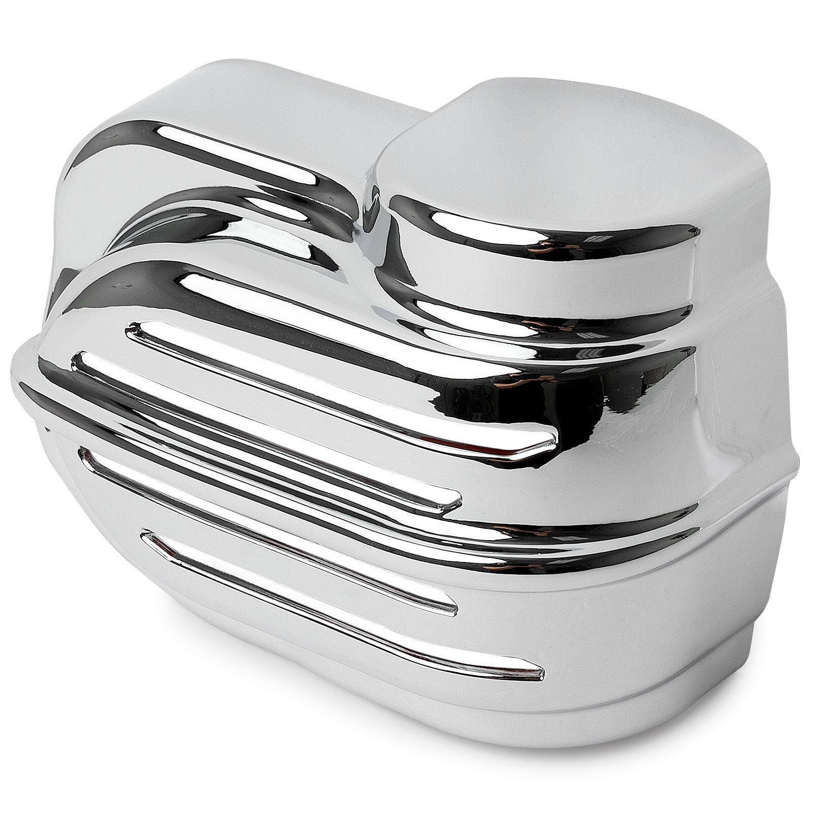 Krator Chrome Horn Cover for Kuryakyn Wolo Bad Boy Air Horn Models 419 & 519