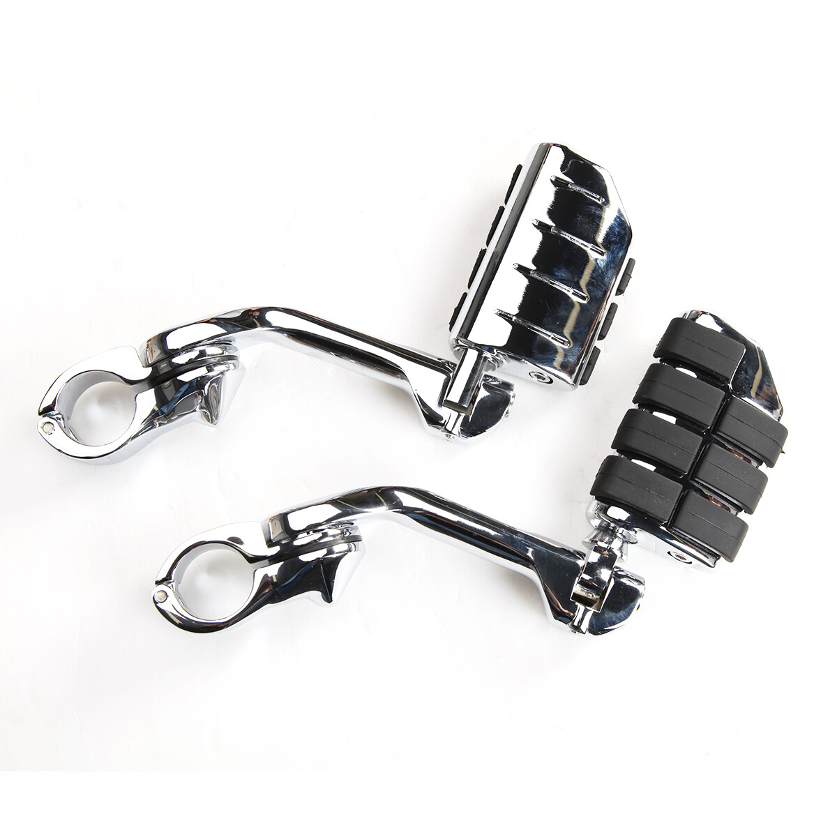 Chrome Aluminum 1-1/4″ Highway Engine Guard Foot Peg For Honda Goldwing GL1800