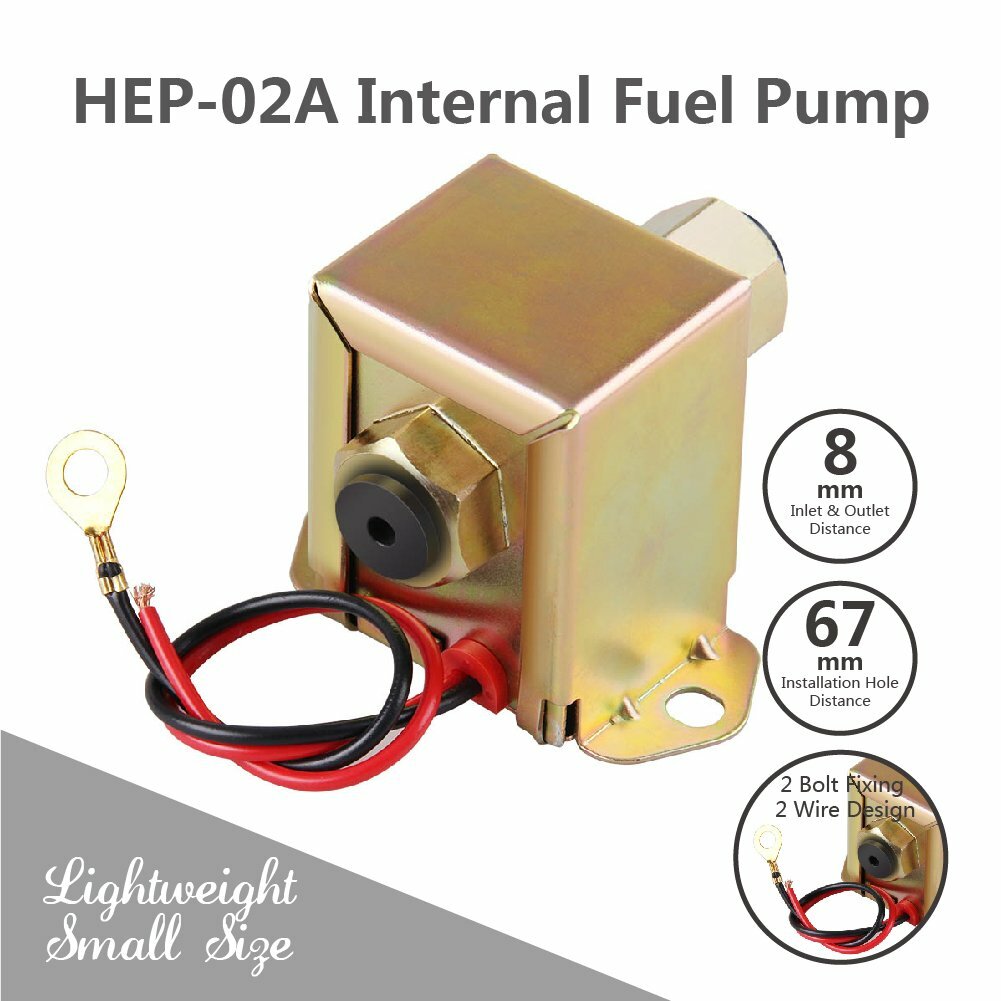 Universal 4-7 PSI 12V Low Pressure Electric Fuel Pump for Ford Oil Petrol Diesel