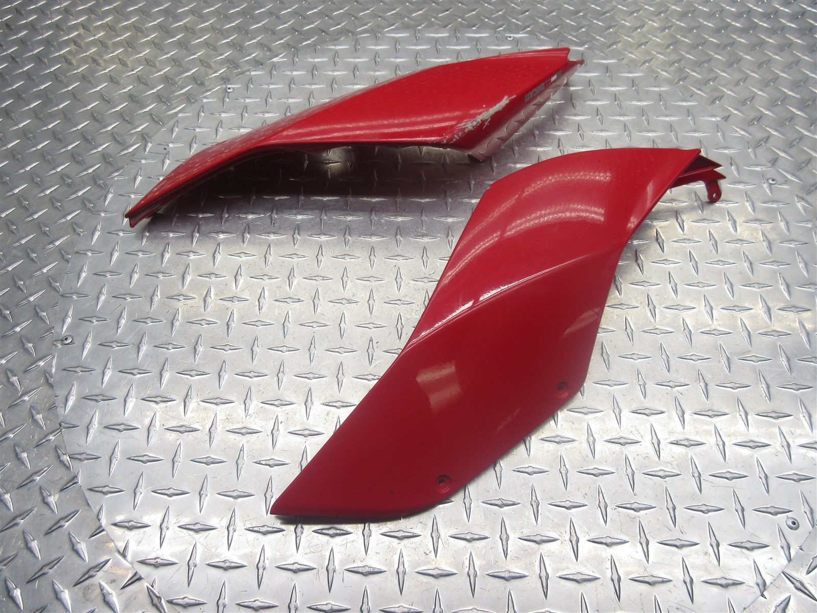 2015 13-15 Ducati 899 Panigale Rear Left Right Side Tail Fairing Cover Panel Lot
