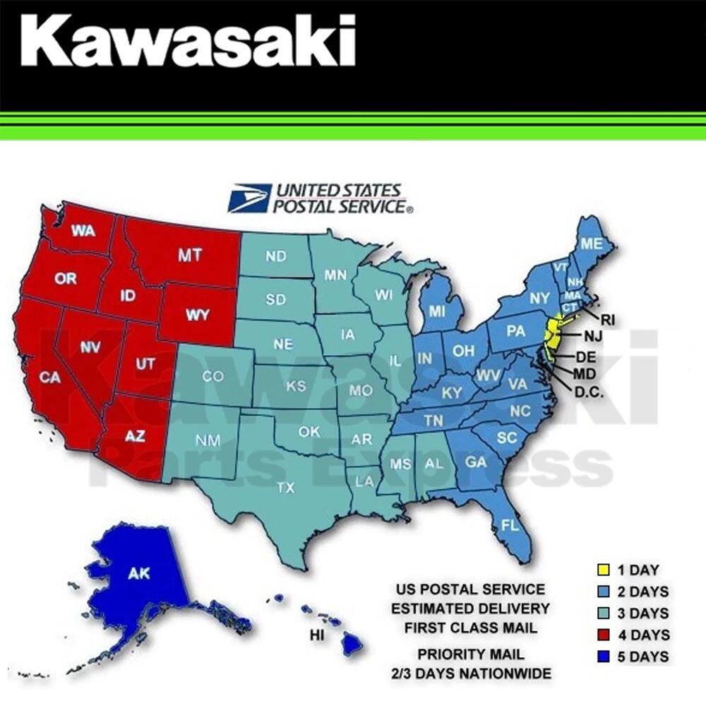NEW 2008 – 2018 GENUINE KAWASAKI KLR 650 KLR650 TALL WINDSHIELD K46001-336