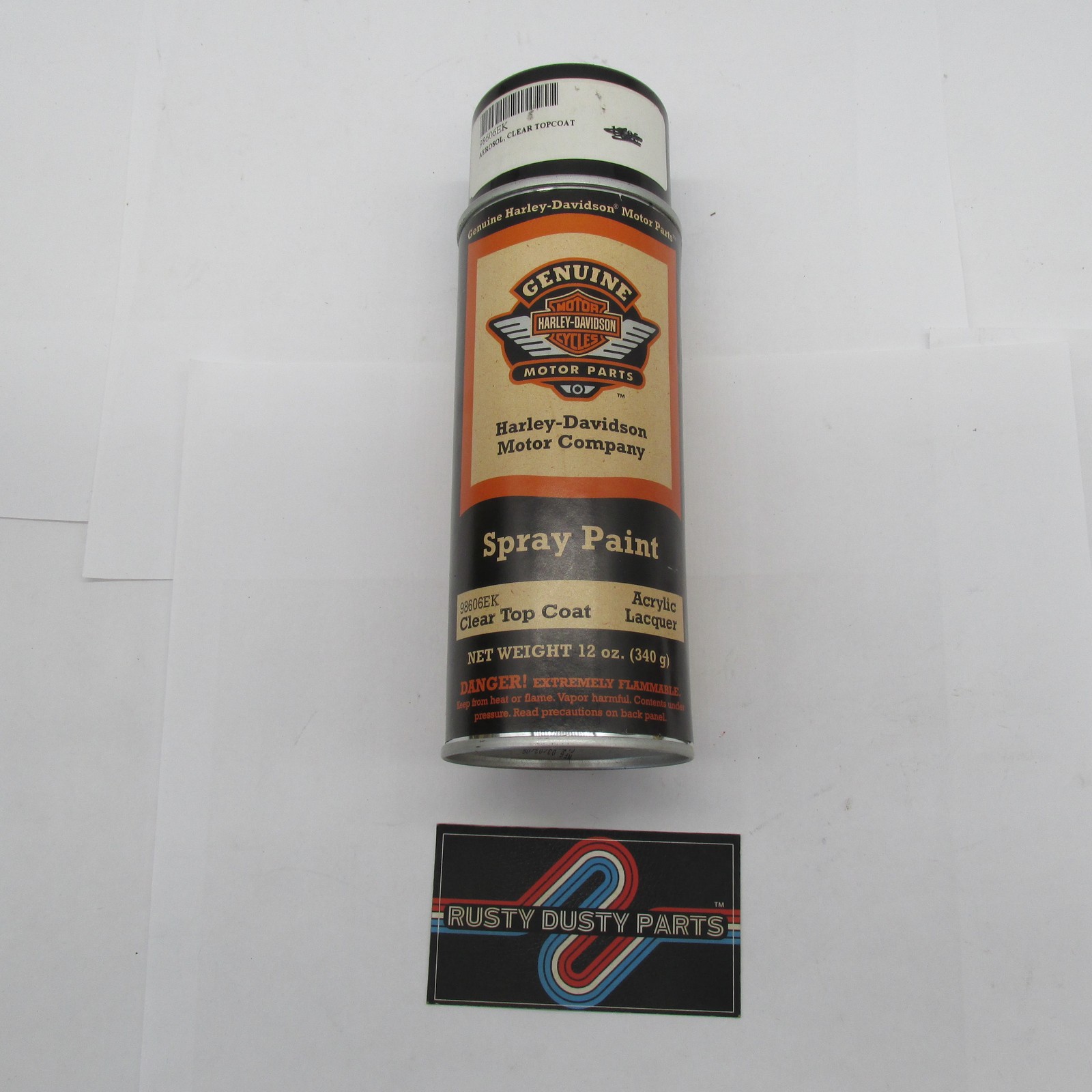 Harley Davidson Genuine NOS Touch Up Paint Clear Top Coat Acrylic 98606EK