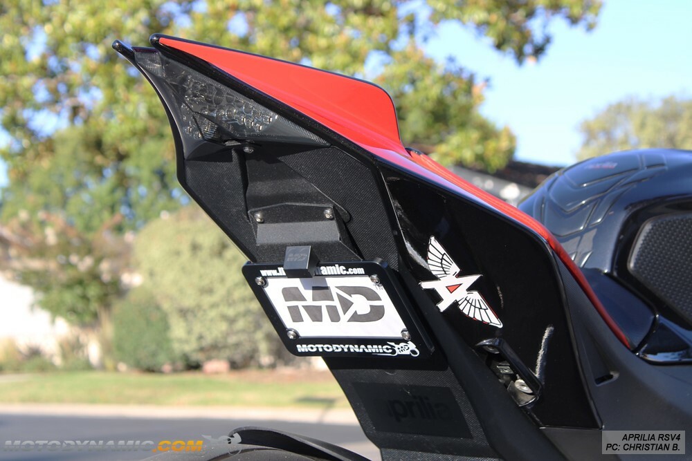Fender Eliminator Low Profile Tucked Fits 2009-2020 Aprilia RSV4 11-20 Tuono
