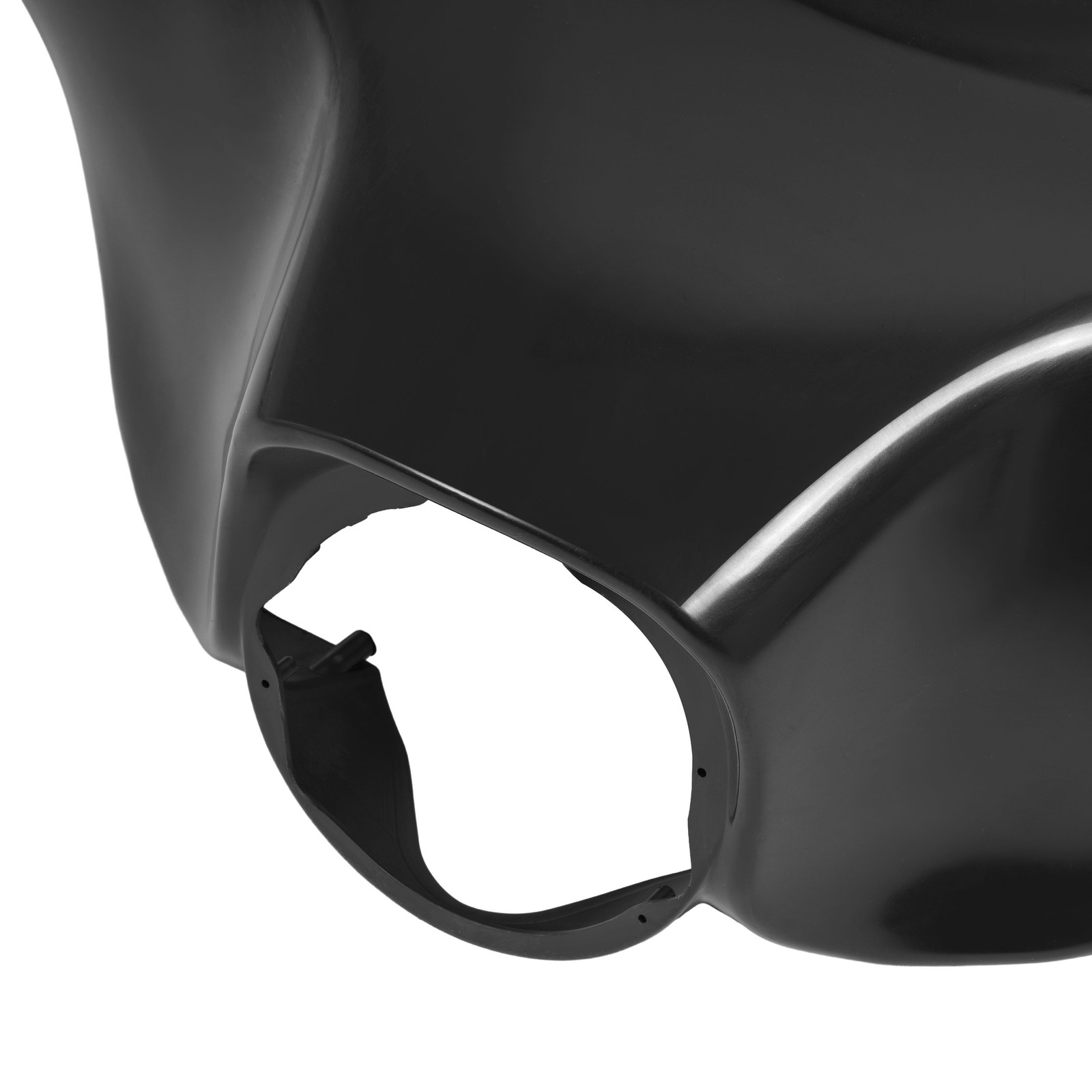 Vivid Black Front Batwing Outer Fairing Fit For 96-13 Harley Touring FLHT FLHX