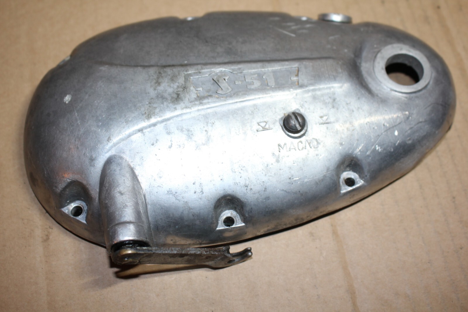 ORIGINAL VINTAGE S-51 SHIAULIAI RIGA-3 РИГА-3 MOPED ENGINE CLUTCH COVER 1965-68