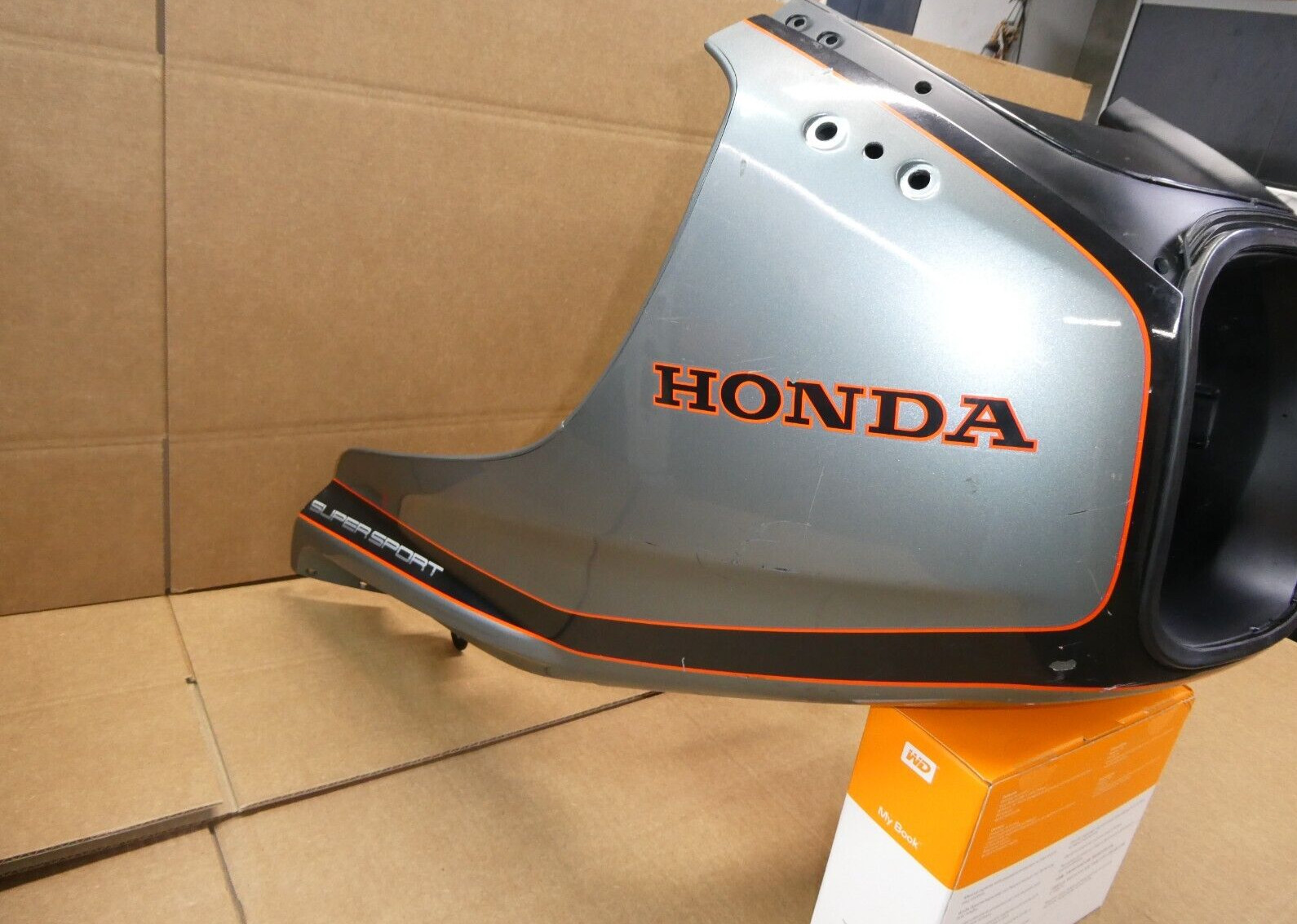Honda CBX Front Fairing Silver Black 1981 1047cc Vintage Survivor With Brace Y5