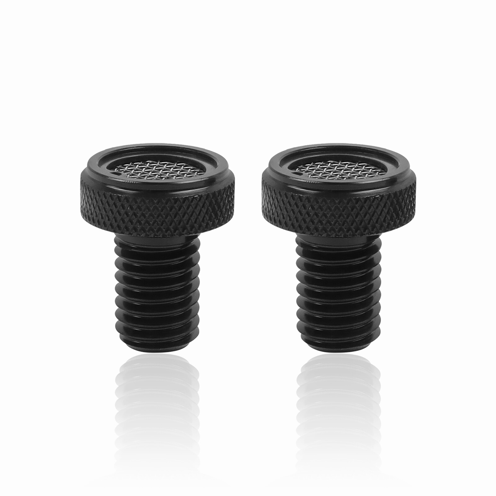 Black Breather Bolts Kit Compatible With Harley 1991-2023 Sportster EVO Big Twin