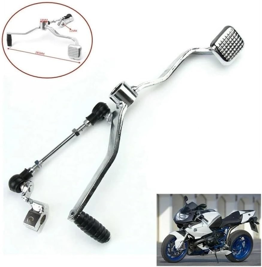 Motorcycle Bike Gear Shift Lever Shifter Pedal Assembly Refit Foot Rest Bracket