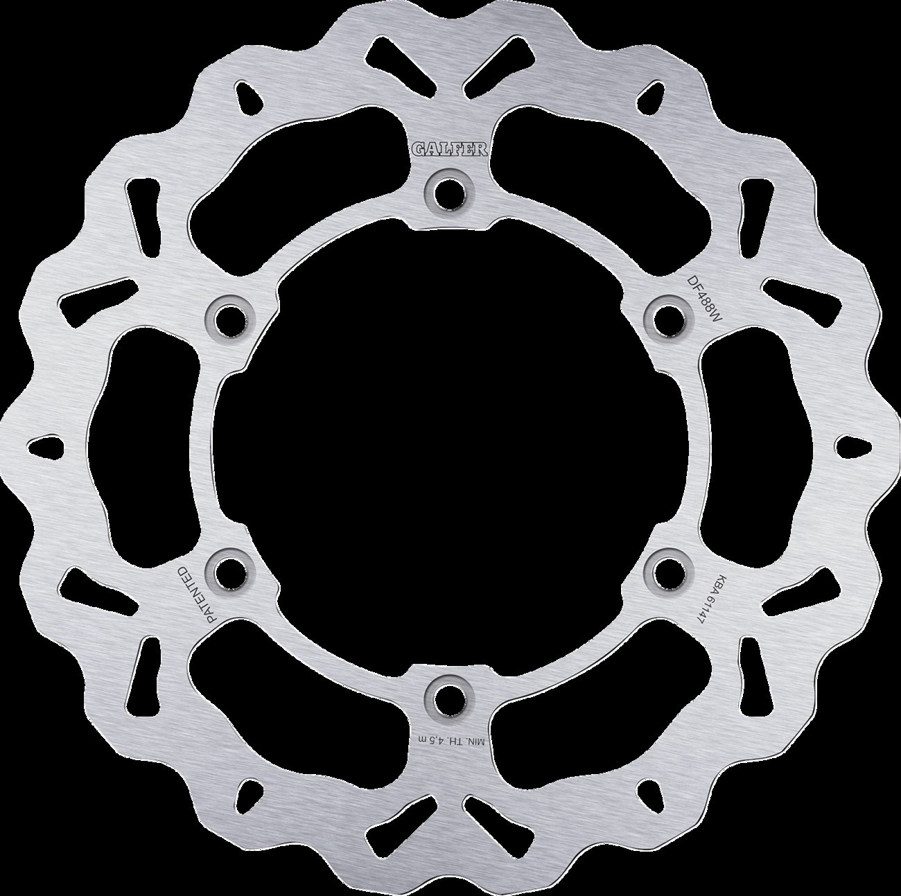 Galfer DF488W Wave Solid-Mount Rotor