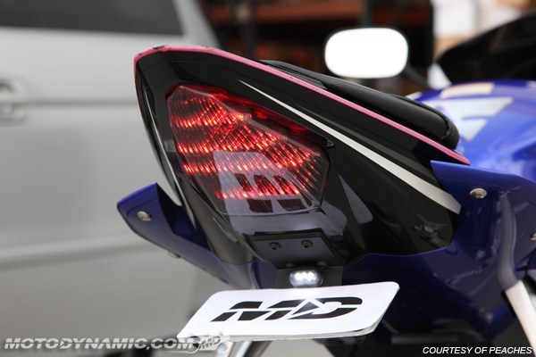 Fits 2008-2016 YAMAHA YZF R6 Integrated Sequential Signal LED Tail Light SMOKE