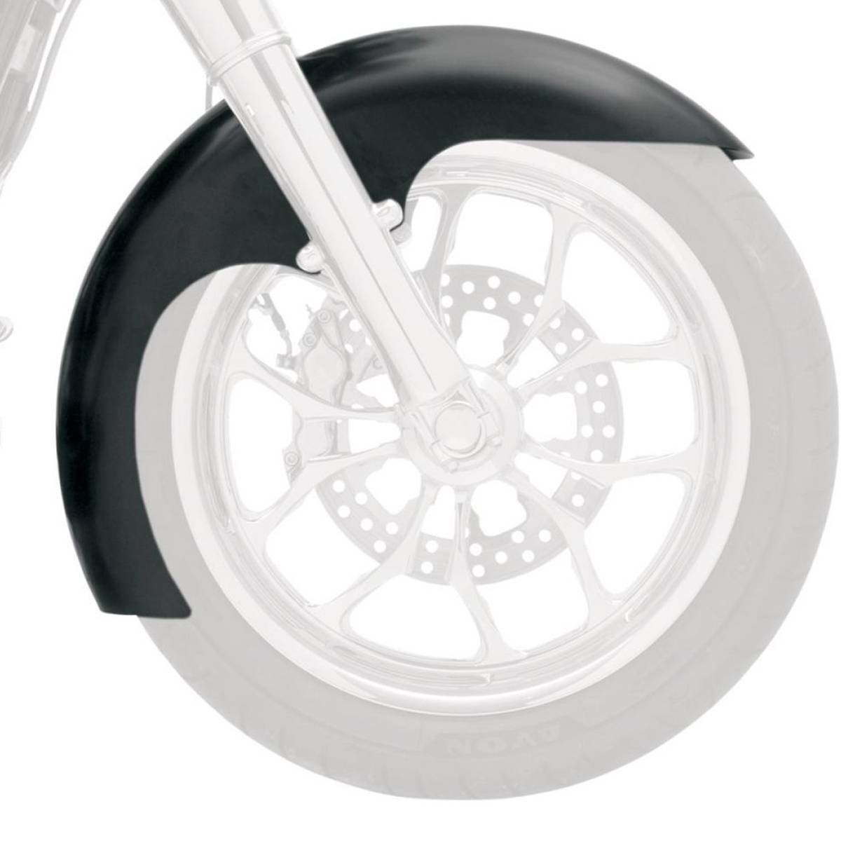 21” 23” 26” 30” Wheel Wrap Front Fender For Harley Touring Custom Baggers US
