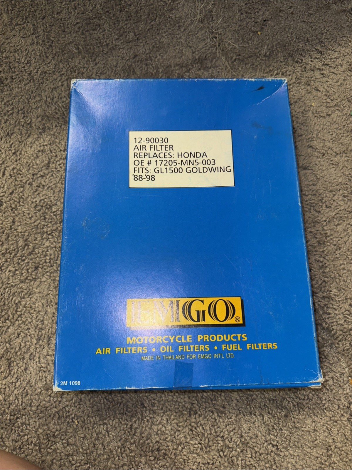 EMGO air filter 12-90030
