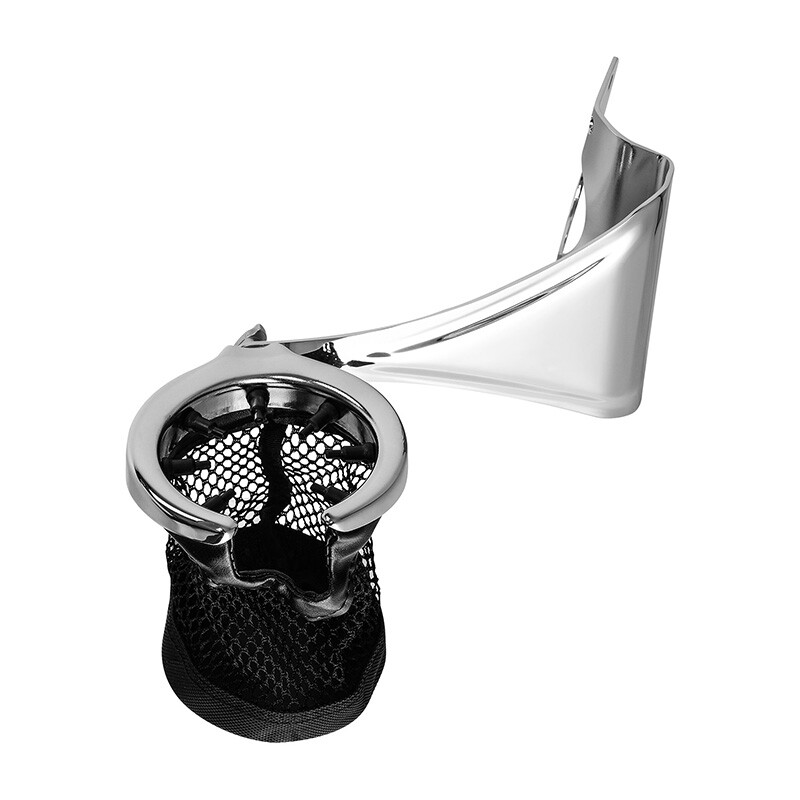 Rear Passenger Drink Cup Holder For Harley Touring Road Electra Glide 2014-2023