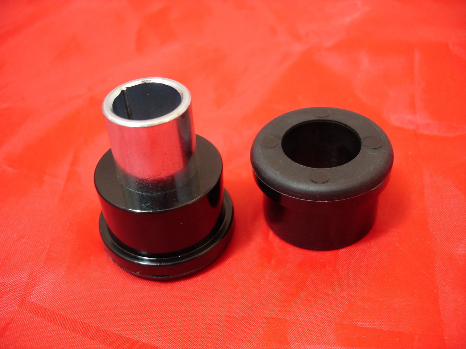DAMPENER BUSHINGS HANDLEBAR RISERS HARLEY BIG TWIN SPORTSTER URETHANE BLACK