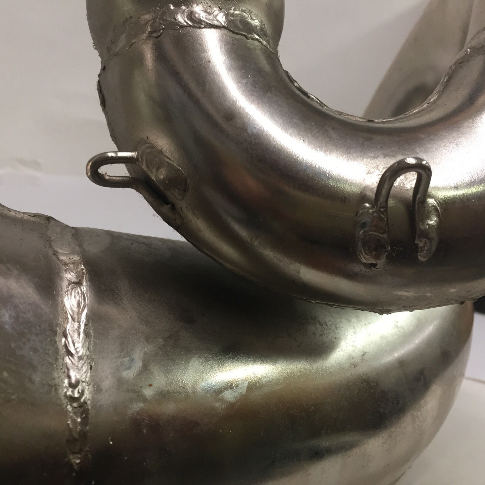 KTM 250 SX EXC 1995 Stock OEM Pipe Nickel Finish Motocross