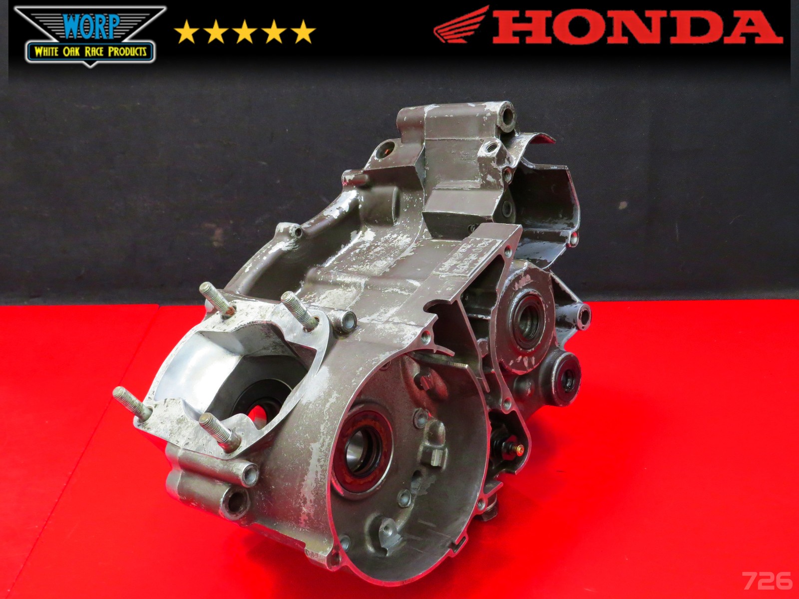 1974 HONDA MT125 ELSINORE MATCHED CRANKCASE CRANK CASE SET LEFT RIGHT OEM