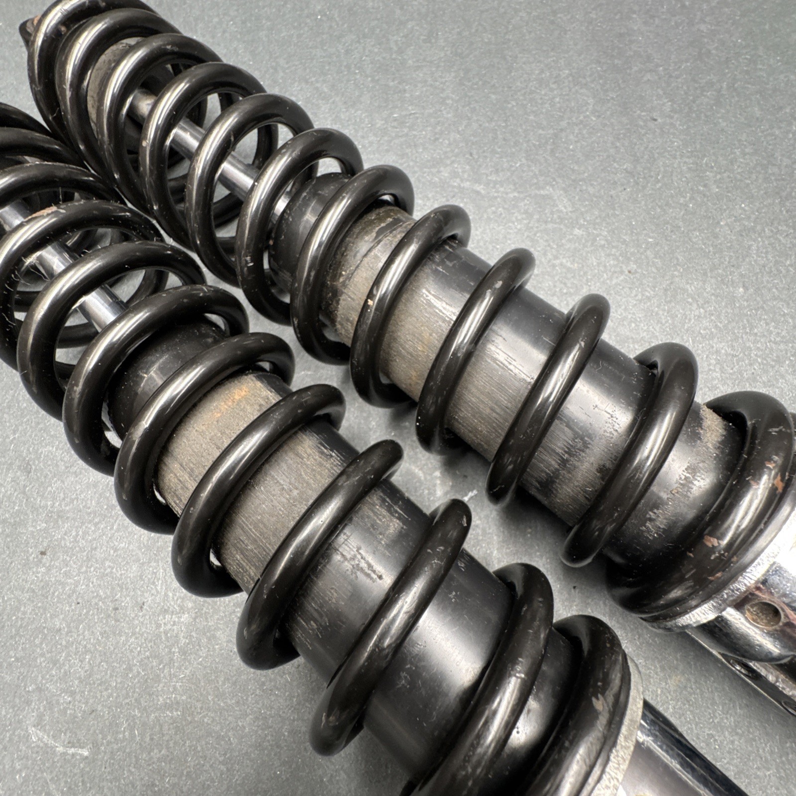 Kawasaki 1973-80 Z1 KZ 900 1000 Z1R KZ1000 A B Pair Mulholland Suspension Shocks