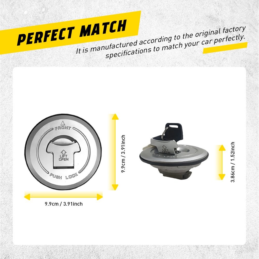 Fuel Tank Gas cap and Keys For CBR250R CBF125 VTX1800 VTR250 1-5SET