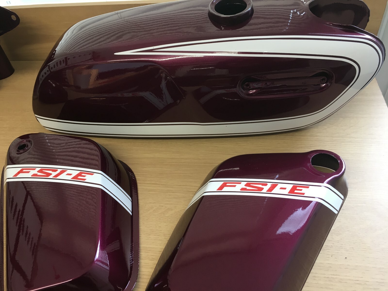 FS1E Tank & Side panels Decals. Three designs.