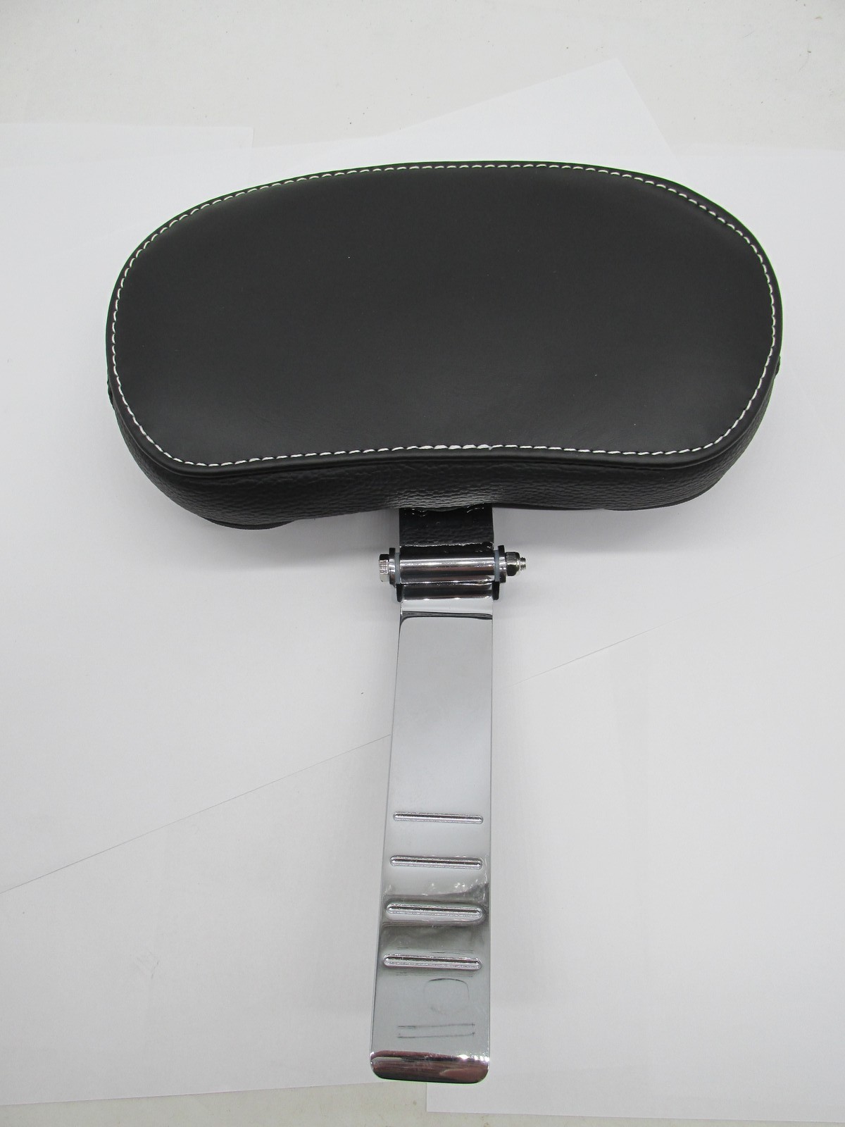 Indian Genuine Rogue Rider Backrest Pad Black White Stitching 2879542