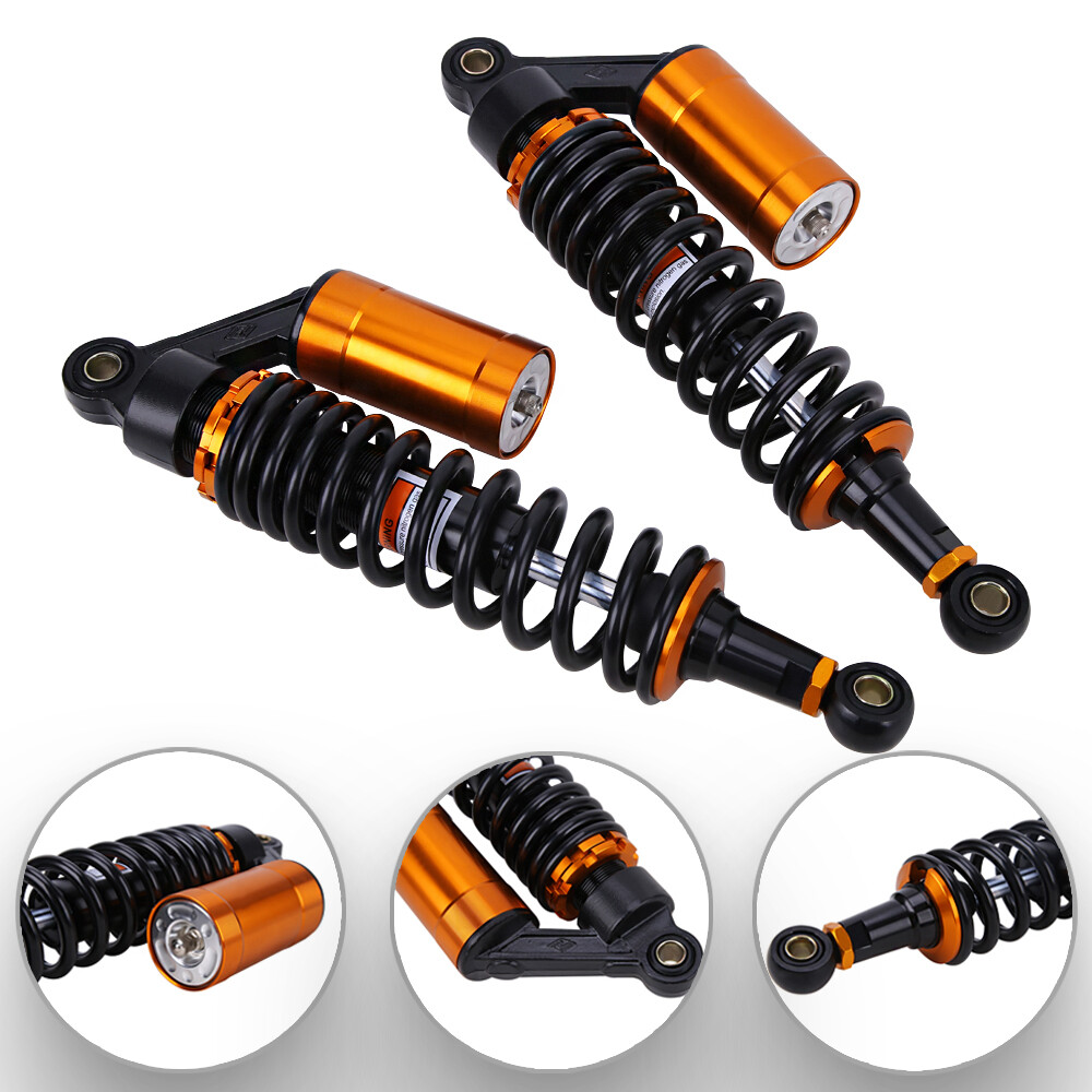 2X 13.5″ 343mm Rear Air Shocks Absorbers For Harley Touring Electra Street Glide