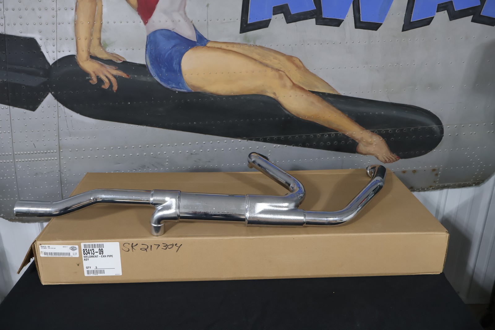 83413-09 NEW OEM 2009 HARLEY-DAVIDSON FLHTCUTG TRI GLIDE TRIKE EXHAUST HEADER