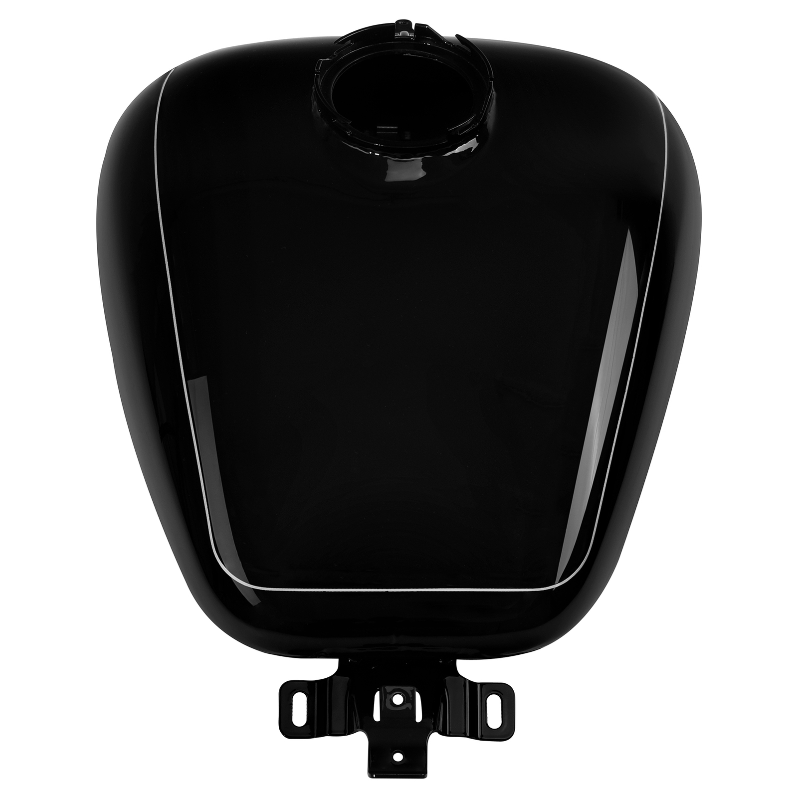 6 gal Fuel Gas Tank For Harley Touring Electra Street Glide 2008-25 Vivid Black