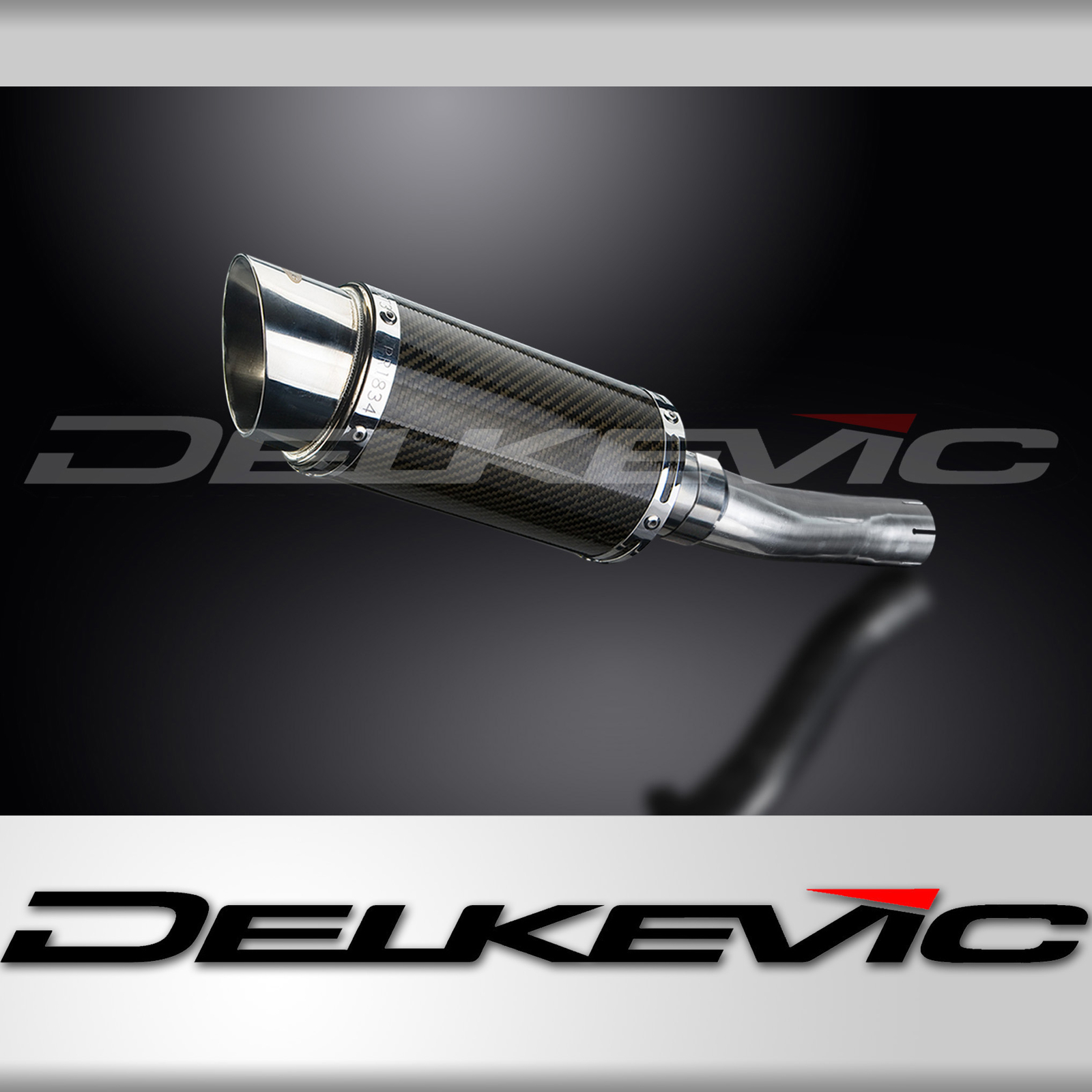 Honda CBR500R 2013-2021 Slip On 8″ Round Carbon Exhaust Muffler Kit