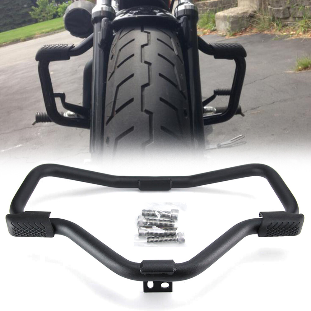 For Harley Nightster 1200 XL 48 72 Front Mustache Engine Guard Highway Crash Bar
