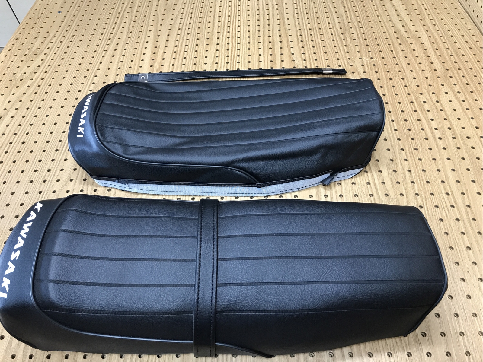 G1A G2A 90TR SEAT COVER 69-70 MODEL FIT KAWASAKI 90 SEAT COVER + STRAP (k-6)