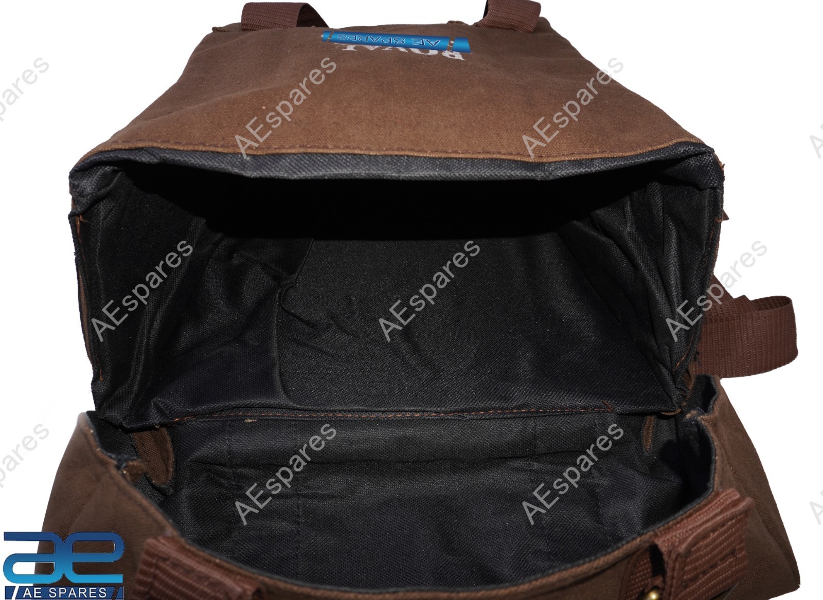 Brown Pannier Bags With Fitting For Royal Enfield New Classic Reborn 350 @RE