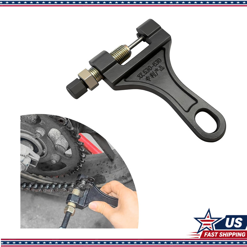 530-630 Roller Chain Breaker and Link Removal Tool Go Kart, Mini Bike