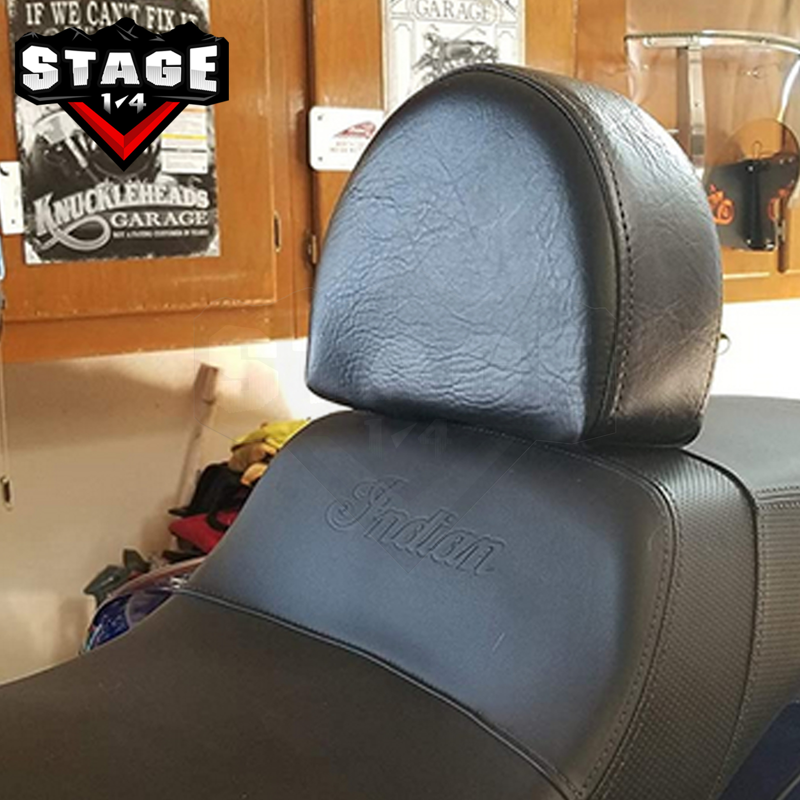 MOFUN Quick Release Driver Backrest For Indian Challenger Dark Horse 2020-2024