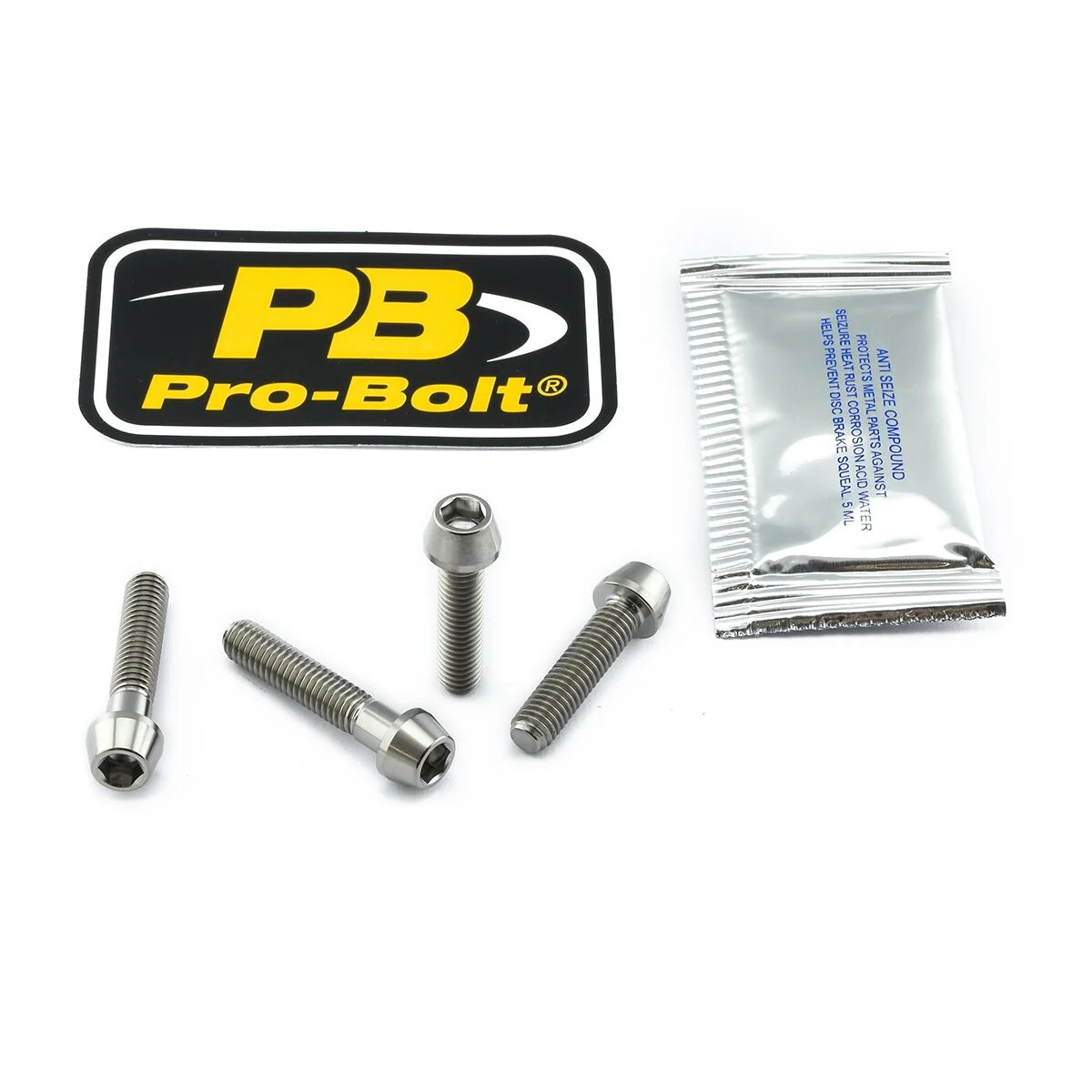 PRO BOLT CLIP ON HB BOLT KIT TIT DUCATI PANIGALE 1299 S ABS TICLIPBAR350