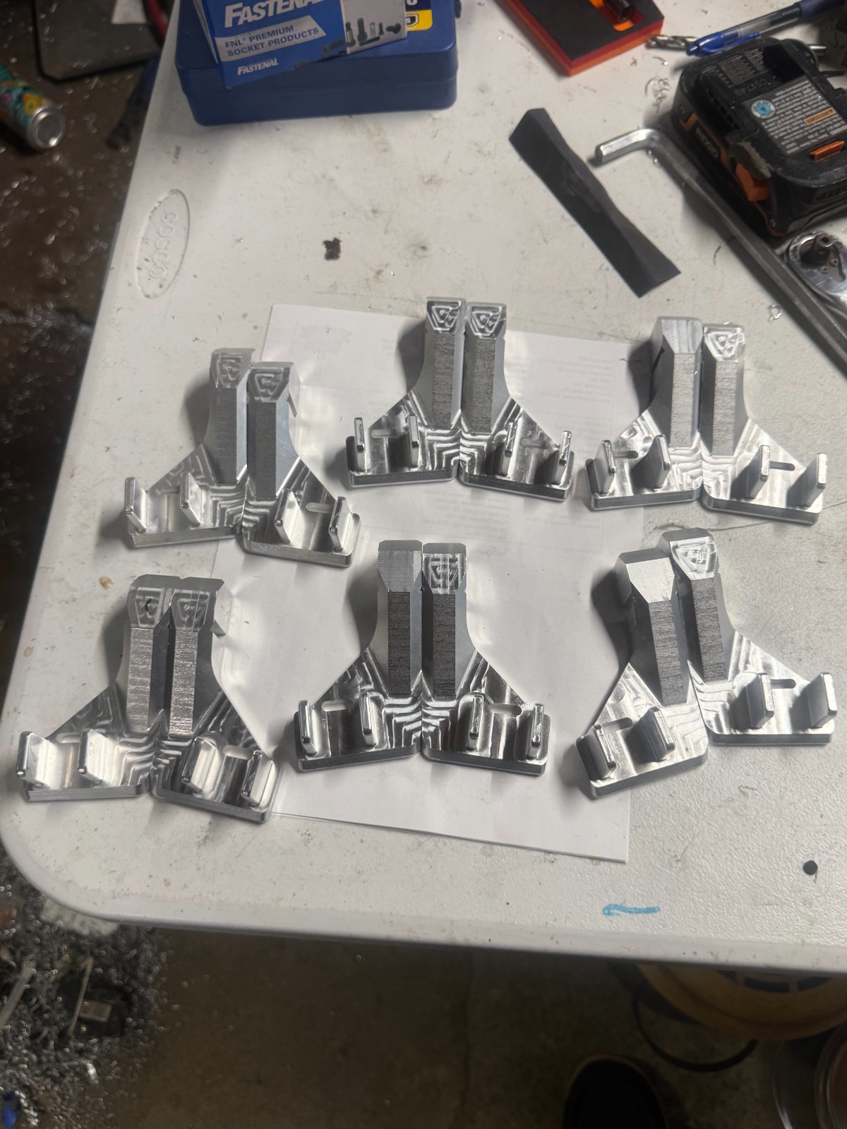 Precision Cnc 3 inch drop downs for razor 650