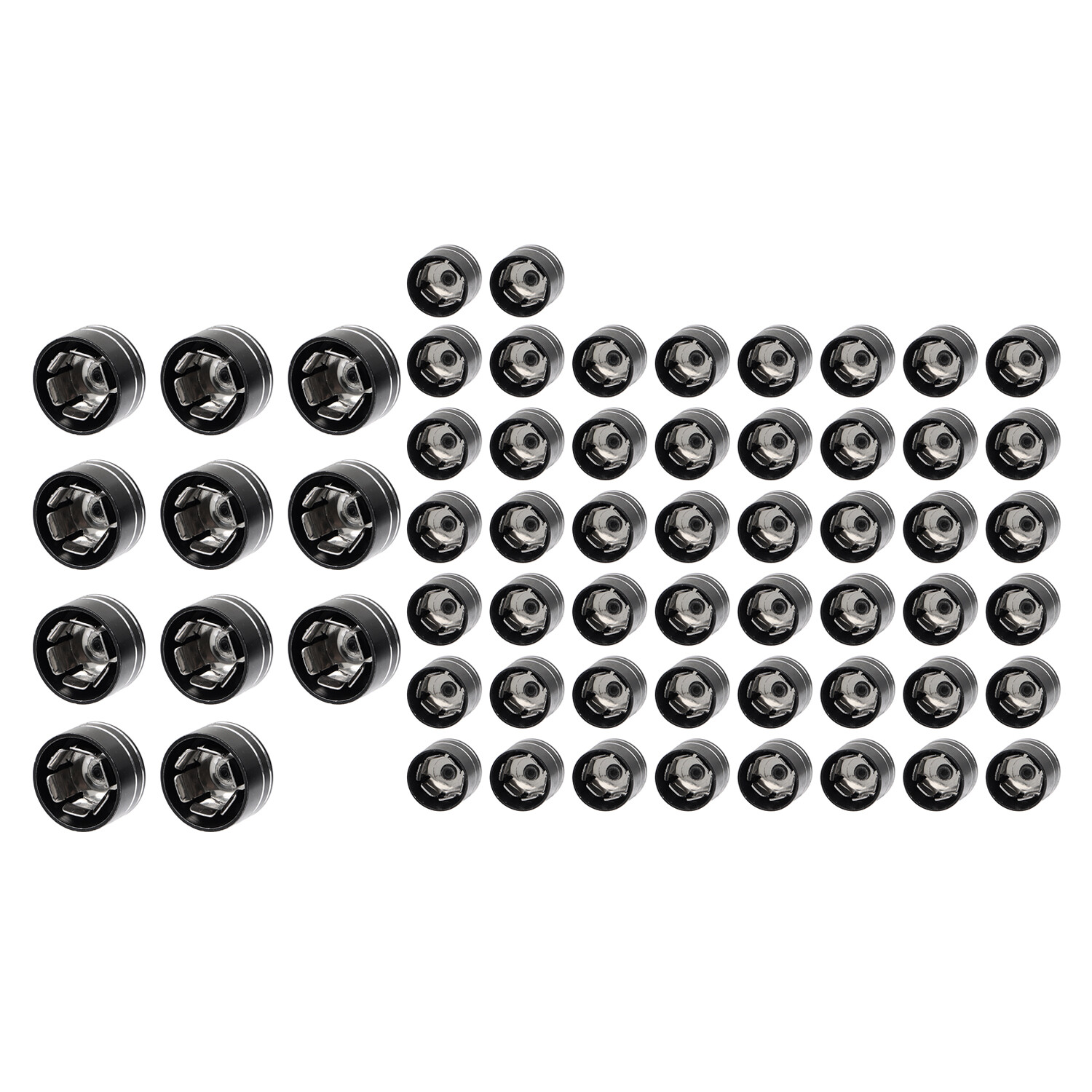 Black Cut Engine Topper Bolt Screw Caps Covers For Harley Breakout Softail FLSTN