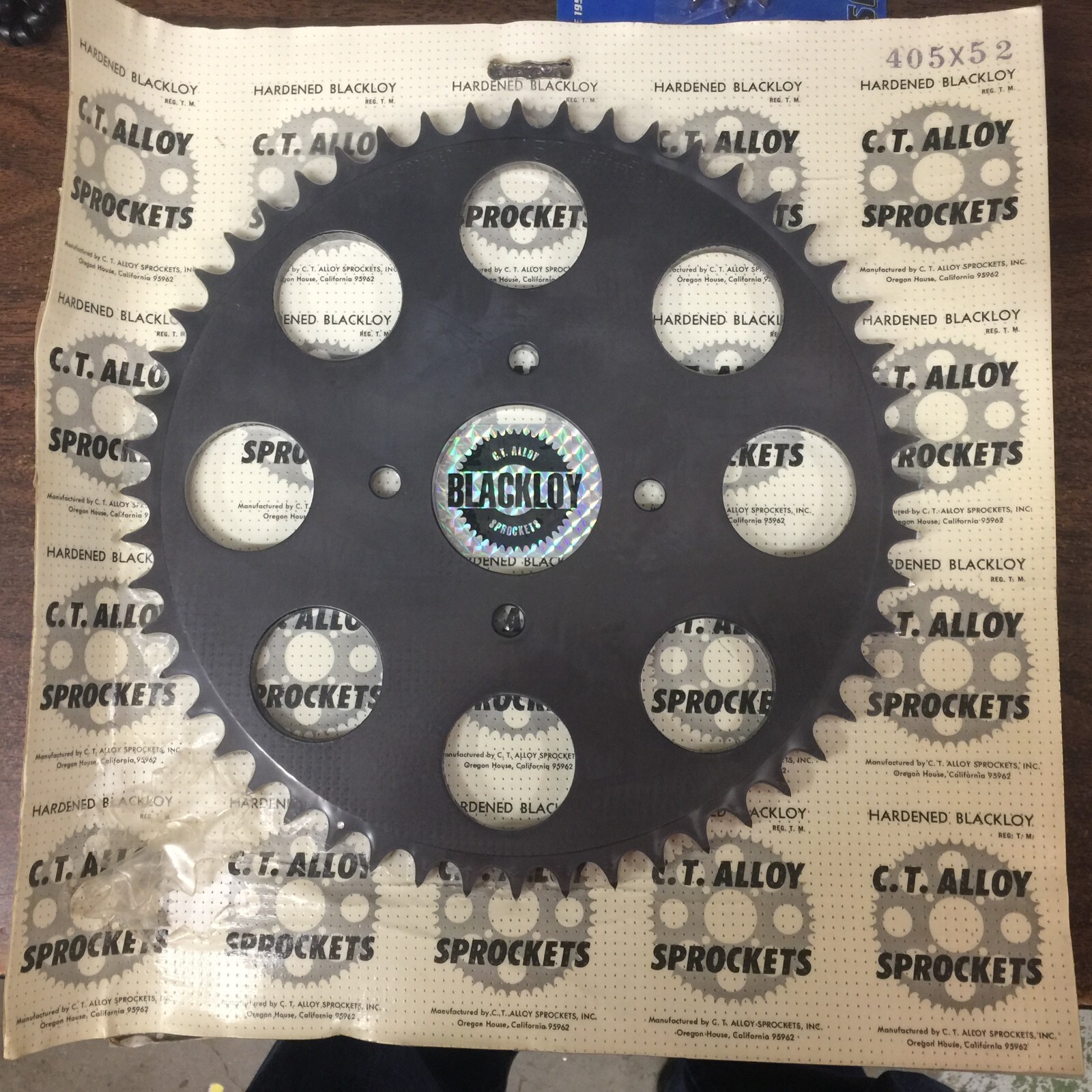 Honda XR 185 1977-1983 Rear Sprocket Blackloy Aluminum 520 Conversion 52Tooth