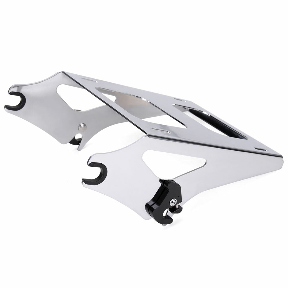 2-up Tour Pack Pak Trunk Mounting Rack Luggage Bracket For Harley Touring 14-Up