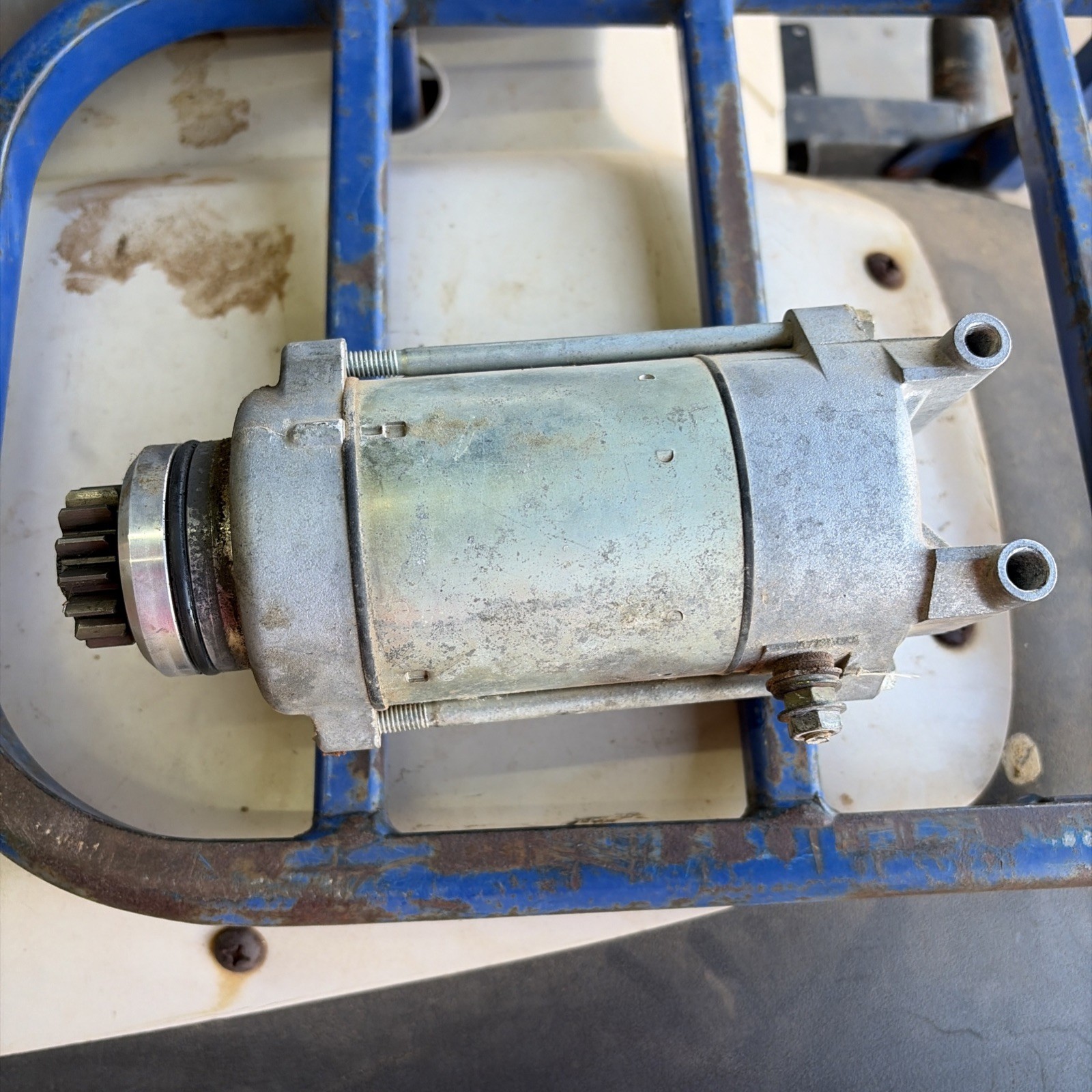 00 – 05 KAWASAKI ZR7S ZR7-S ZR750H STARTER MOTOR WORKING CONDITION