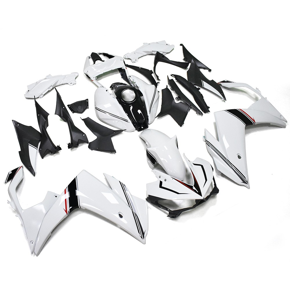 Full Bodywork Fairing Kit For Yamaha R25 R3 2014-2018 ABS Fairings Black White