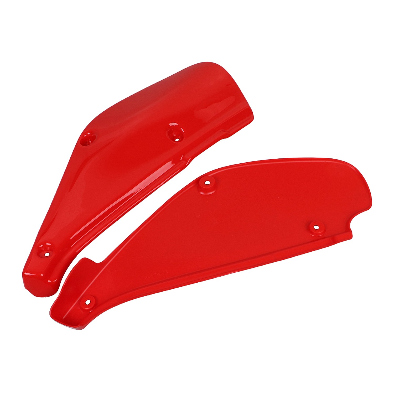 Red Plastic Left Right Side Cover Panels Plate For Honda XR80R XR100R 1988-2000
