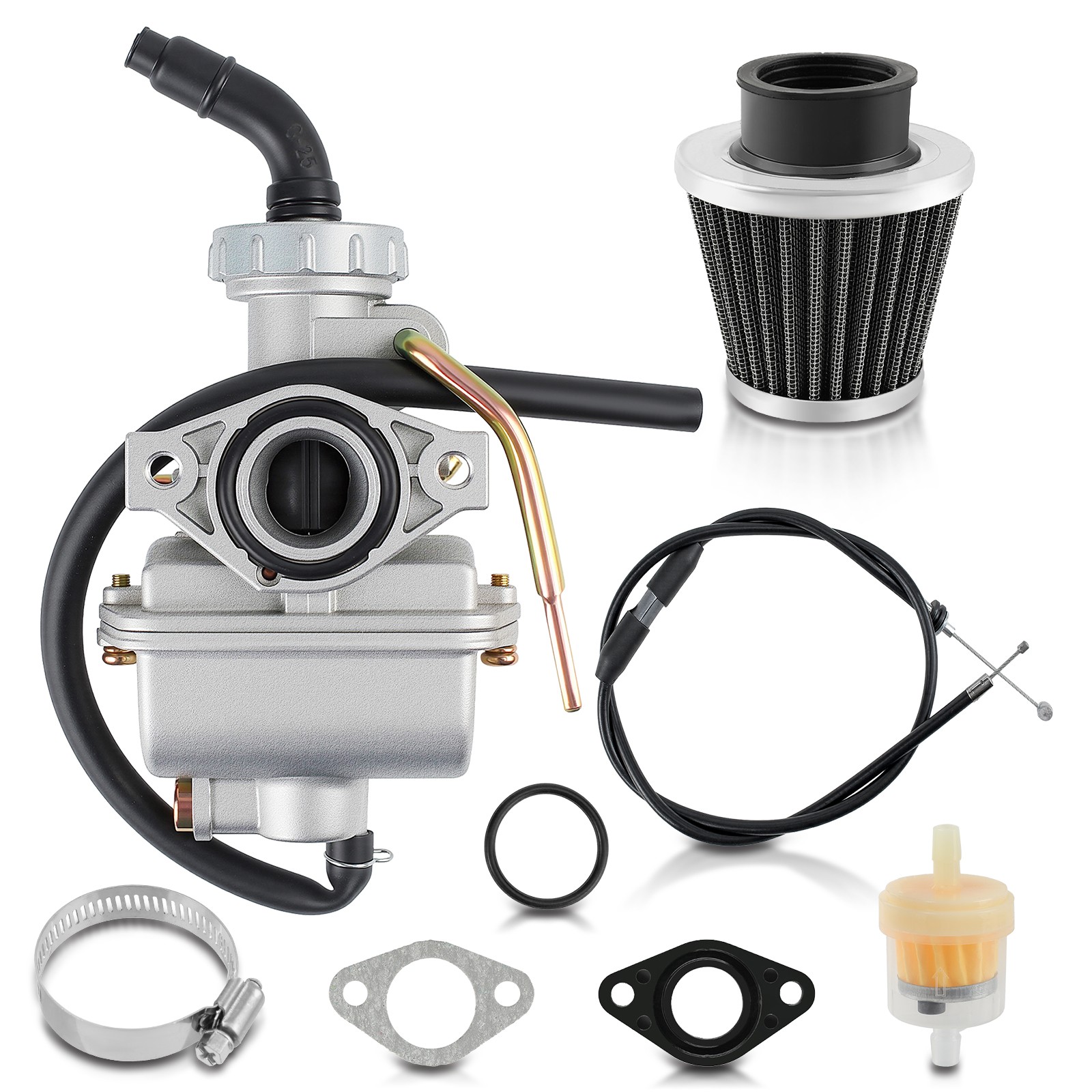 Carburetor Carb Rebuilt Kit For 2004-2009 2011-2013 Honda CRF80F PZ20 Parts