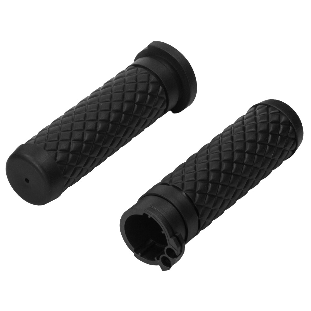 Black Nice Touching Hand Grips Cable Throttle 1″ For Harley Iron XL883N 2022 US