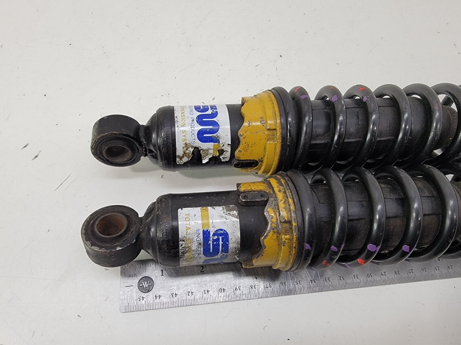 BSA 1961 A7 A10 GOLDEN FLASH SHOOTING STAR REAR S&W SUSPENSION REAR SHOCKS