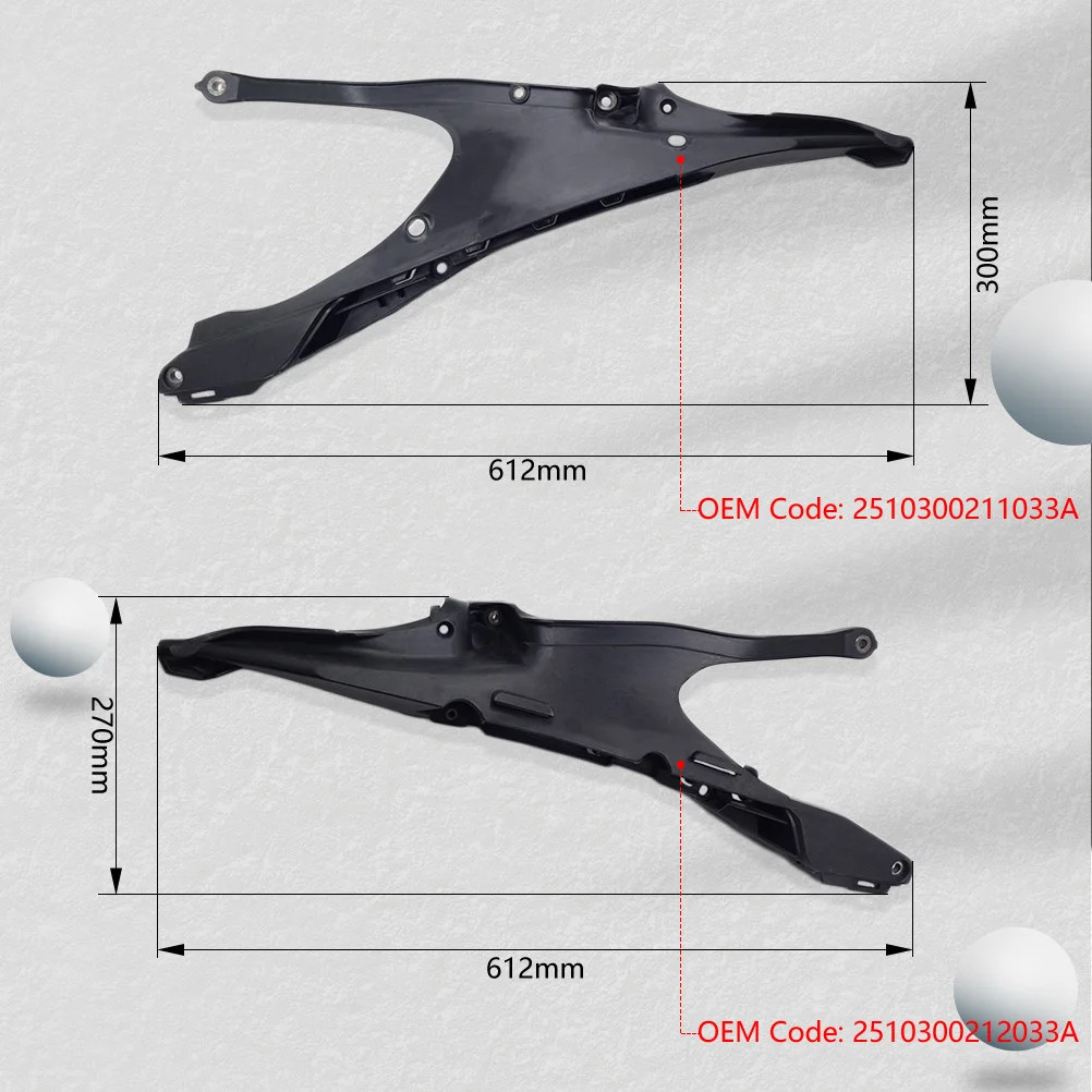 For HUSQVARNA 2019-2023 Rear Seat Support Frame Bracket FC250 FS450 TC125 TE150